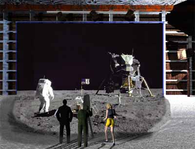 Were the moon landings really filmed in an earthbound studio?