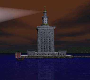 why is the lighthouse of alexandria a wonder